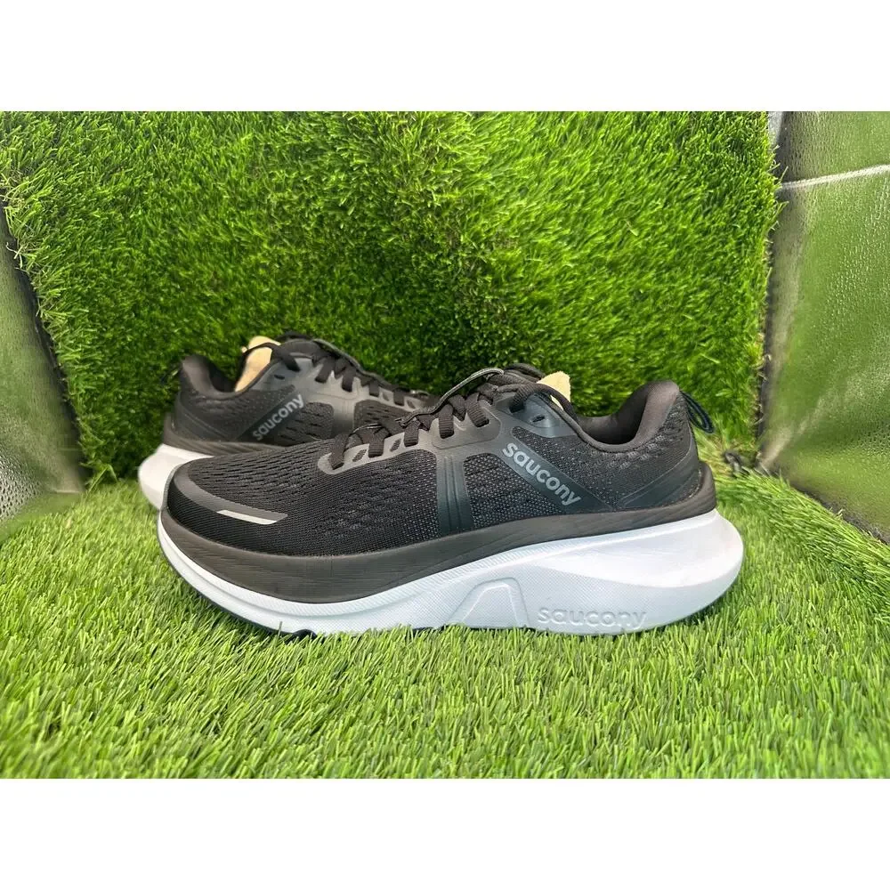 Saucony Guide 18 S10998-100 Athletic Sneaker Women's 8 Black Mesh Sports Running